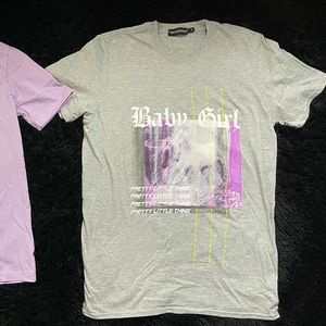 Prettylittlething Oversized Babygirl Tee